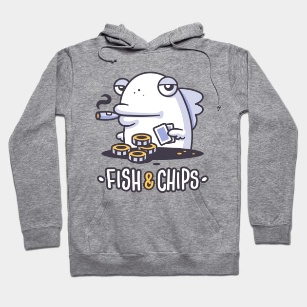 Fish and chips Hoodie by zoljo